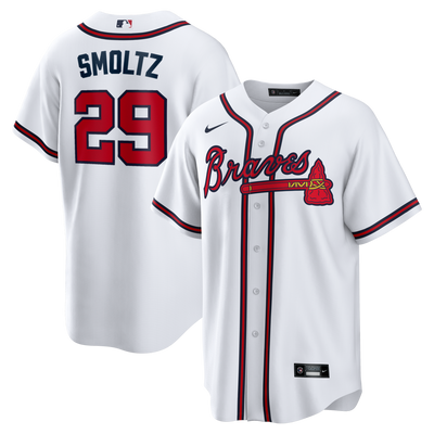 Atlanta Braves John Smoltz Nike White Home Retired Player Replica Jersey