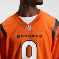 Cincinnati Bengals Joe Burrow Nike Orange Alternate Game Jersey