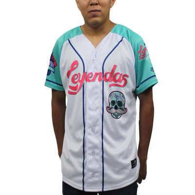 Lexington Legends White/Teal Copa Replica Jersey