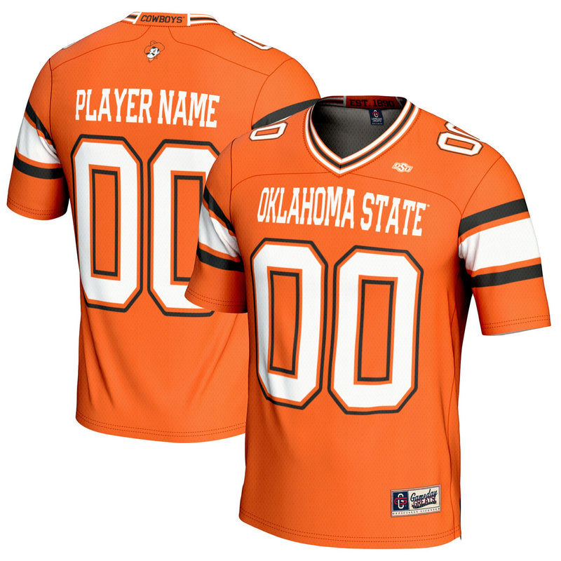 Oklahoma State Cowboys GameDay Greats NIL Pick-A-Player Football Jersey - Orange