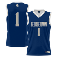 #1 Georgetown Hoyas GameDay Greats Lightweight Basketball Jersey - Navy