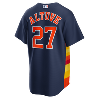 Houston Astros Jose Altuve Nike Navy Alternate 2 Replica Jersey