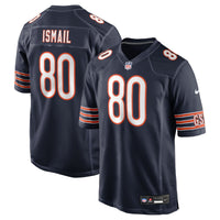 Chicago Bears Qadir Ismail Nike Navy Team Game Jersey