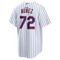 New York Mets Dedniel Núñez Nike White Home Replica Jersey