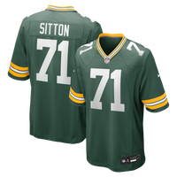 Green Bay Packers Josh Sitton Nike Green Retired Game Jersey