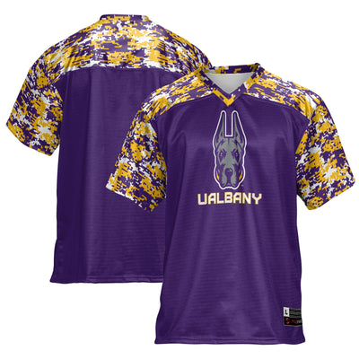 UAlbany Great Danes GameDay Greats Football Jersey - Purple