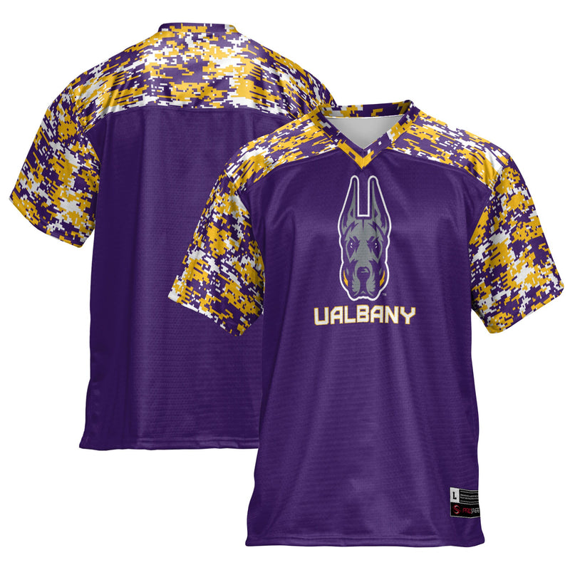 UAlbany Great Danes GameDay Greats Football Jersey - Purple