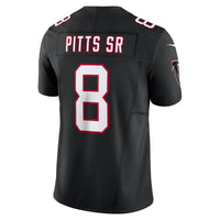 Atlanta Falcons Kyle Pitts Sr. Nike Black Vapor F.U.S.E. Limited Jersey