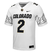 Shedeur Sanders Colorado Buffaloes Nike Alumni Game Jersey - White
