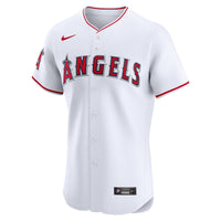 Los Angeles Angels Nike White Home Elite Jersey