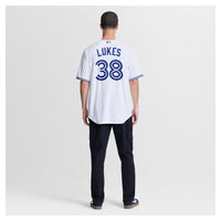 Toronto Blue Jays Nathan Lukes Nike White Home Replica Jersey
