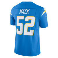 Los Angeles Chargers Khalil Mack Nike Powder Blue Vapor F.U.S.E. Limited Jersey