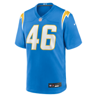 Los Angeles Chargers Nikko Reed Nike Powder Blue Team Game Jersey