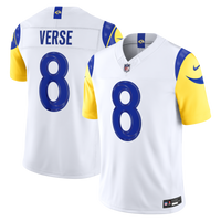 Los Angeles Rams Jared Verse Nike White Vapor F.U.S.E. Stitched Limited Jersey