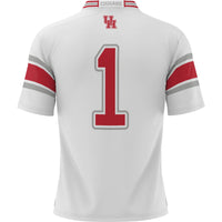 #1 Houston Cougars GameDay Greats Football Jersey - White