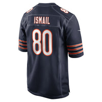 Chicago Bears Qadir Ismail Nike Navy Team Game Jersey