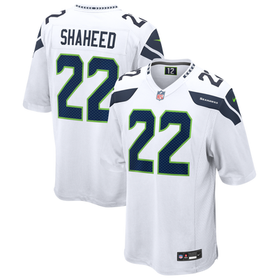 Seattle Seahawks Rashid Shaheed Nike White Game Jersey