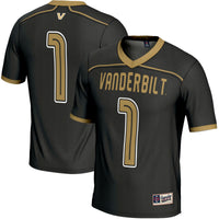 #1 Vanderbilt Commodores GameDay Greats Lightweight Lacrosse Jersey - Black