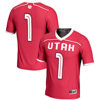Utah Utes GameDay Greats #1 Lightweight Lacrosse Jersey - Red