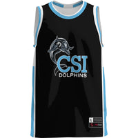 CUNY College of Staten Island GameDay Greats Lightweight Basketball Jersey - Light Blue