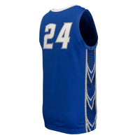 #24 Creighton Bluejays Nike Replica Basketball Jersey - Royal