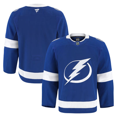 Tampa Bay Lightning Fanatics Blue Home Authentic Pro Jersey