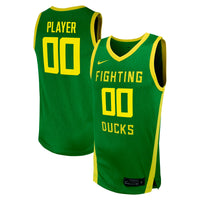 Oregon Ducks Nike NIL Pick-A-Player Basketball Replica Jersey - Green