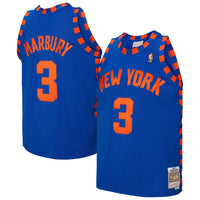Mitchell & Ness Stephon Marbury Blue New York Knicks 2005/06 Hardwood Classics Swingman Jersey