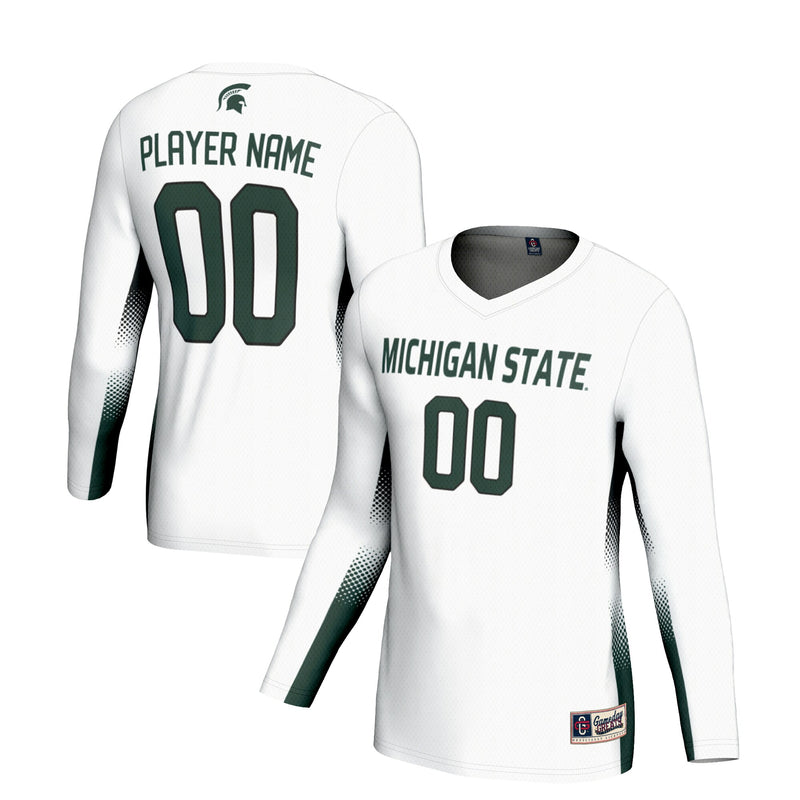 Michigan State Spartans GameDay Greats Adult NIL Lightweight Volleyball Jersey - White