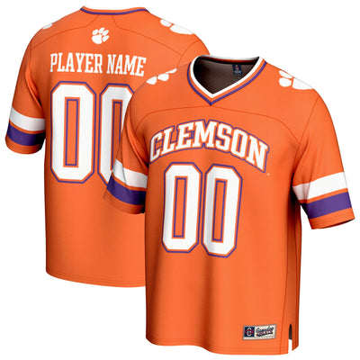 Clemson Tigers GameDay Greats NIL Pick-A-Player Football Fashion Jersey - Orange