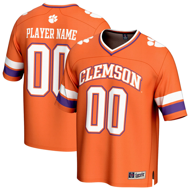Clemson Tigers GameDay Greats NIL Pick-A-Player Football Fashion Jersey - Orange