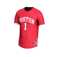 Boston University GameDay Greats Lightweight Collegiate Lacrosse Fashion Jersey - Scarlet
