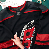 Carolina Hurricanes Fanatics Black Home Authentic Pro Jersey