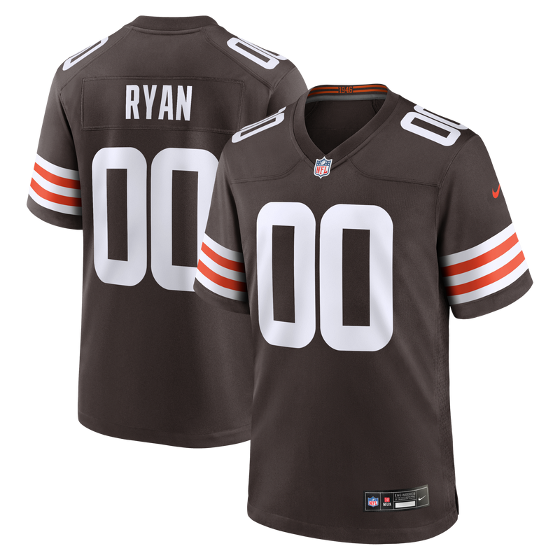 Cleveland Browns Carsen Ryan Nike Brown Game Jersey