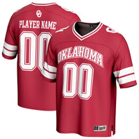 Oklahoma Sooners GameDay Greats NIL Pick-A-Player Football Fashion Jersey - Crimson