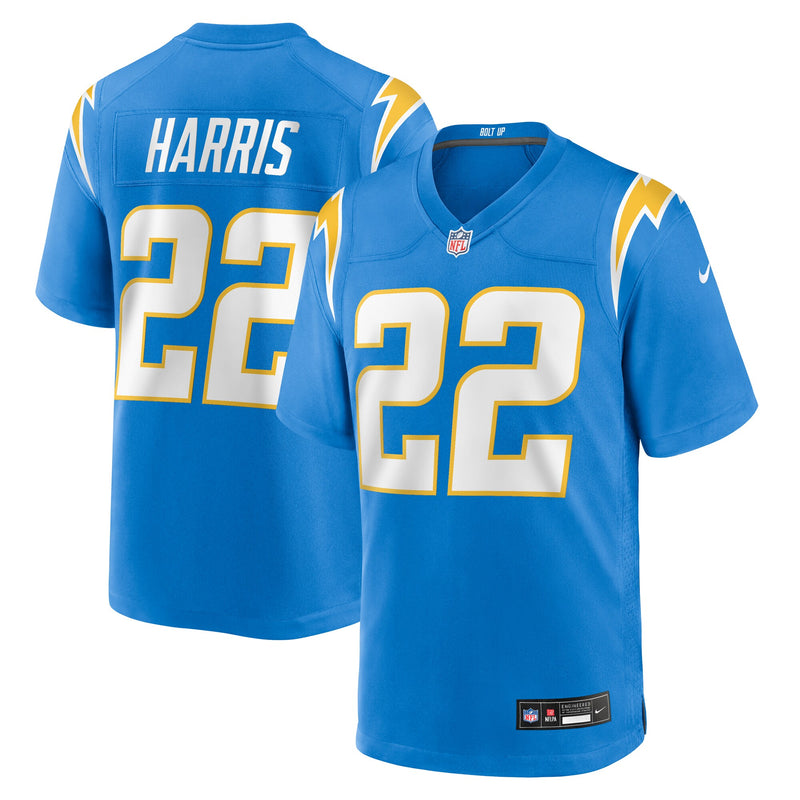 Los Angeles Chargers Najee Harris Nike Powder Blue Game Player Jersey