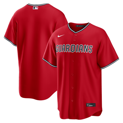 Cleveland Guardians Nike Red Alternate Replica Jersey