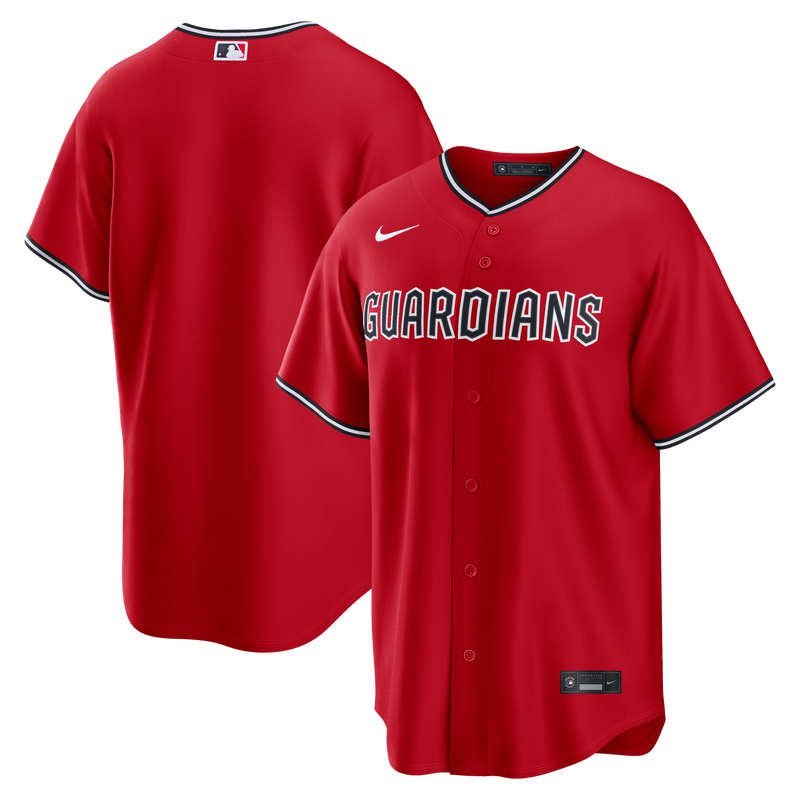 Cleveland Guardians Nike Red Alternate Replica Jersey
