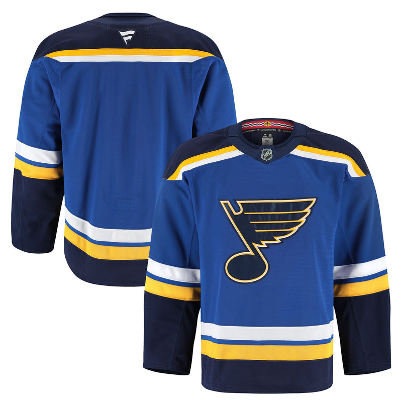 St. Louis Blues Fanatics Blue Home Authentic Pro Jersey