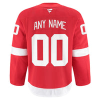 Detroit Red Wings Fanatics Red Home Authentic Pro Custom Jersey