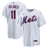 New York Mets Jorge Polanco Nike White Home Replica Jersey