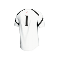 #1 Cincinnati Bearcats GameDay Greats Lacrosse Fashion Jersey - White