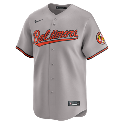 Baltimore Orioles Nike Gray Road Limited Jersey
