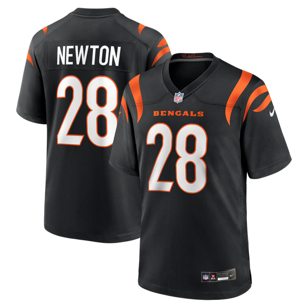 Cincinnati Bengals Josh Newton Nike Black Game Jersey