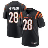 Cincinnati Bengals Josh Newton Nike Black Game Jersey