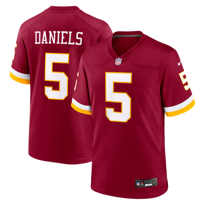 Washington Commanders Jayden Daniels Nike Burgundy Game Jersey