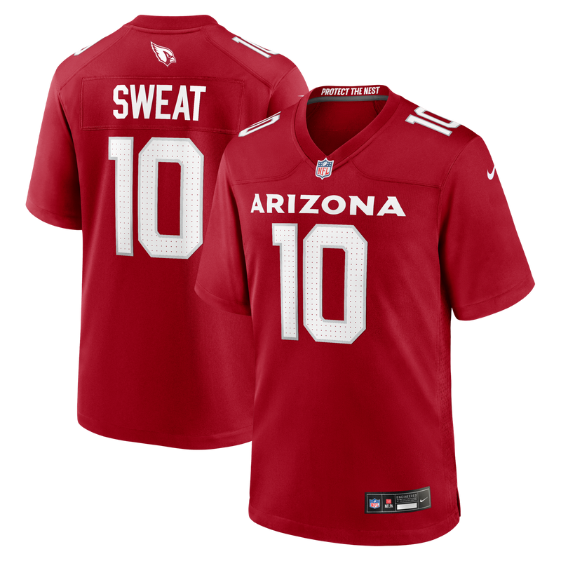 Arizona Cardinals Josh Sweat Nike Cardinal Game Player Jersey