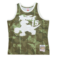 Toronto Raptors NBA Vince Carter 1998 Ghost Green Camo Swingman Jersey By Mitchell & Ness -