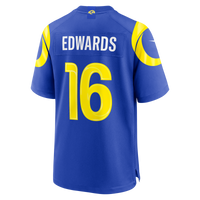 Los Angeles Rams Tru Edwards Nike Royal Team Game Jersey