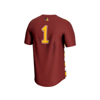 #1 Loyola Chicago Ramblers GameDay Greats Lightweight Soccer Fashion Jersey - Maroon